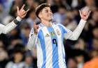 Julián Álvarez marcó su primer gol con la Selección Argentina