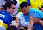 “Chiquito” Romero y un fuerte cruce con los hinchas de Boca