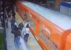 La tiraron a las vías del tren para robarle
