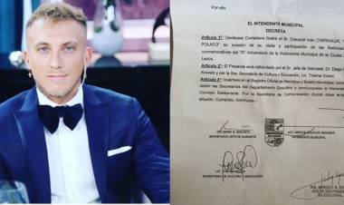El Polaco fue declarado ciudadano ilustre de Lanús