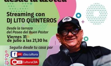 Lito Quinteros pondrá música de los 80′ y los 90′