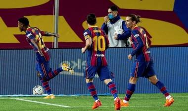 Con Ansu Fati encendido, el Barcelona aplastó al Villarreal