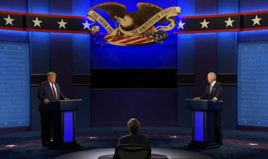 Trump calificó el debate presidencial de "divertido" y Biden lo acusó de ser "una vergüenza"