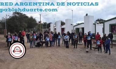 OJO DE AGUA: ¡ENTREGARON 12 VIVIENDAS SOCIALES!