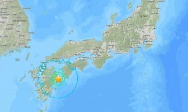 Fuerte sismo en Japón
