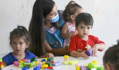 Más de 16.000 niños volvieron a las Salas Cuna