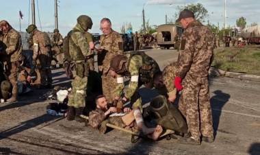 Rusia confirmó la "rendición" de 265 soldados ucranianos