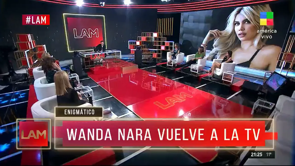 Wanda Nara vuelve a la TV