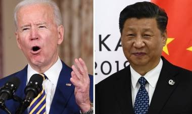Extensa charla entre Biden y Xi Jinping