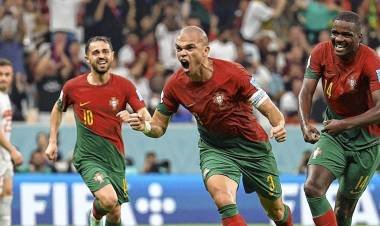Portugal arrasó con Suiza 