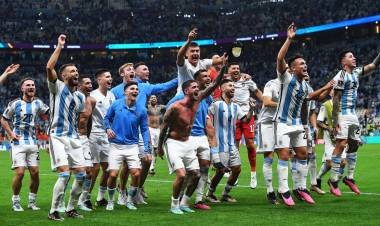 Argentina enfrenta a Croacia en busca de su sexta final mundialista