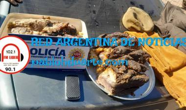 CAMINIAGA: LE ROBARON UNA PIERNA ASADA 