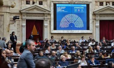 Diputados dejó firme el veto de Javier Milei