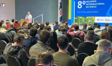 Córdoba participó de la 8° Reunión Internacional de Riego