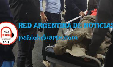 UN POLICÍA GRAVEMENTE HERIDO