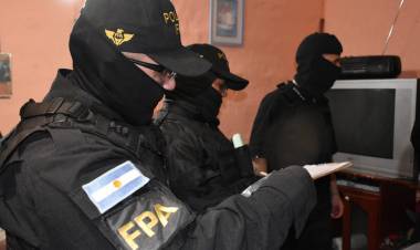 DEÁN FUNES: FPA DETUVO UNA ORGANIZACIÓN NARCO