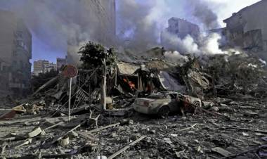 Ataques aéreos israelíes contra Líbano 