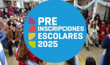 Preinscripciones Escolares para ingresantes 2025