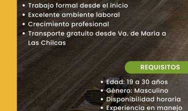 ¿Bùscabas trabajo?