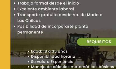 ¿Bùscabas trabajo?