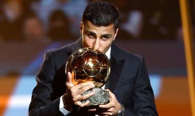 Rodri ganó el Balón de Oro