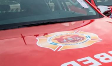 Se incendió el depósito de una casa