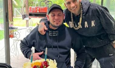 L-Gante celebró el cumpleaños de su hermano Yamil 