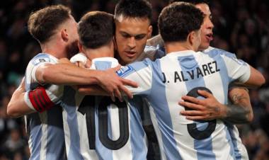 Argentina le ganó a Perú 