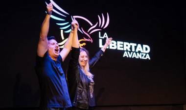Karina Milei y Martín Menem presentaron el partido La Libertad Avanza 