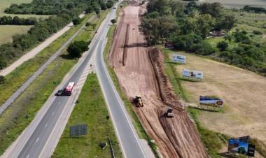 Avanza la Ruta 9 Norte y un nuevo puente sobre el río Carnero