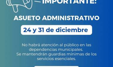 Asueto administrativo