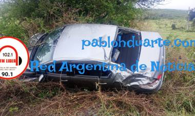 MUJERES ACCIDENTADAS EN RÍO SECO. 