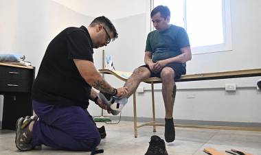  Taller gratuito que produce órtesis y prótesis para pacientes sin obra social