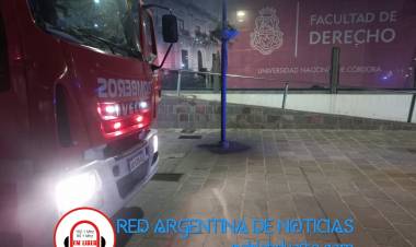 Se incendió un cajero 