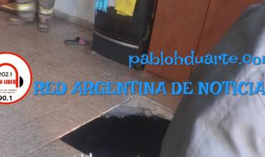 Mujer cayó en un pozo