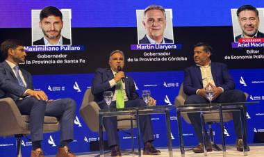 Llaryora disertó en AmCham Summit 2025