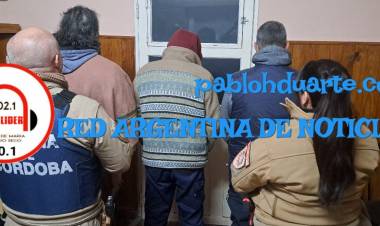 Tres hombres aprehendidos