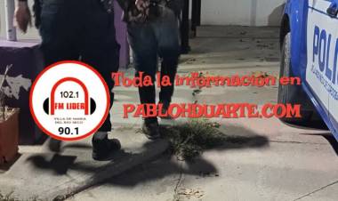 Sorprendido cortando un alambrado