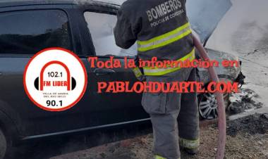 Se incendió estando estacionado