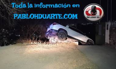 Casi caen al precipicio