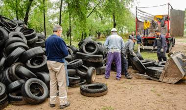 2.000 toneladas de neumáticos 