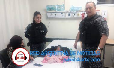 Salvaron a una bebé de dos meses