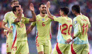 España es líder del Grupo E de las Eliminatorias 