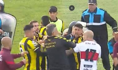Batalla campal en Madryn