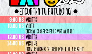 Llega la EXPO CARRERAS 2025