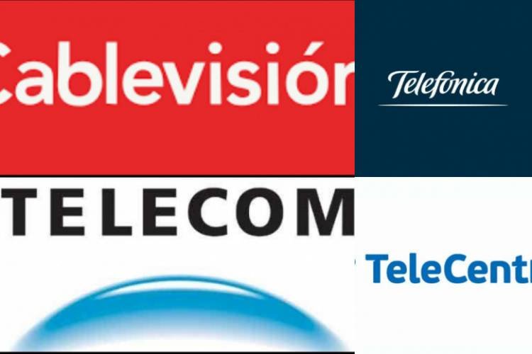 TELEFÓNICA, TELECOM Y TELECENTRO IMPUTADOS 