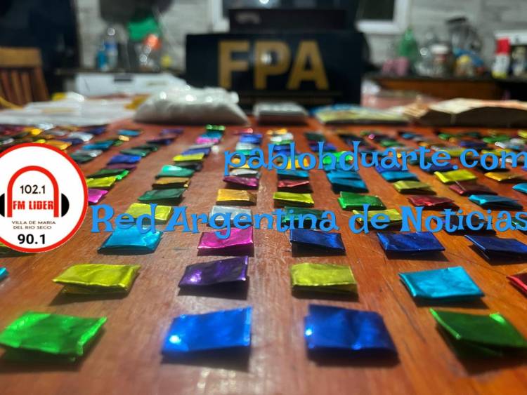 FPA realizó un allanamiento y secuestró cocaína