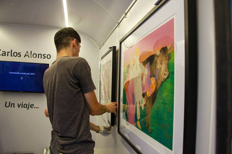 El Museo Rodante recibió más de 35.000 visitantes