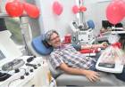 Nicolás, el vecino que hizo 100 donaciones de sangre