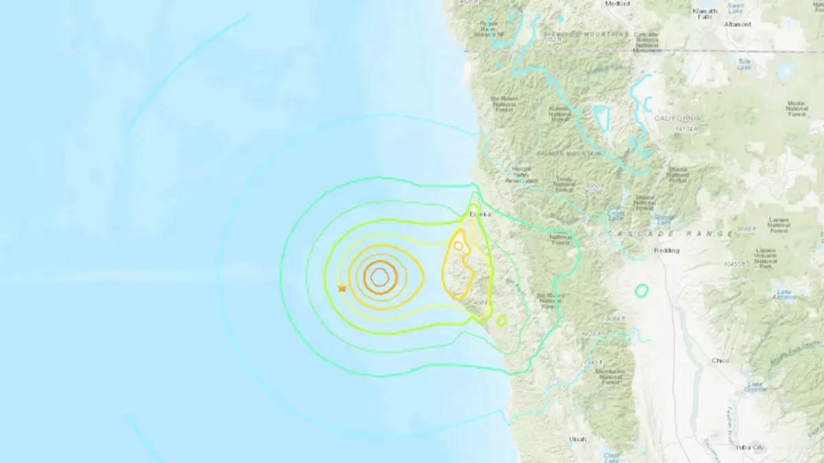 Sismo de magnitud 7,0 sacudió el norte de California